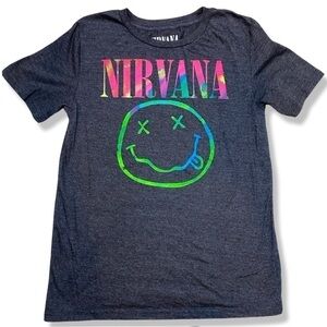 ⭐️Nirvana Smiley Face Tee